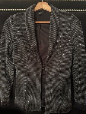 Windsor Black rhinestone Jacket